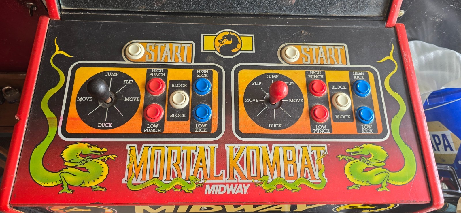 Midway Mortal Kombat 3 Original Full Size Arcade Cabinet Local Pickup Only