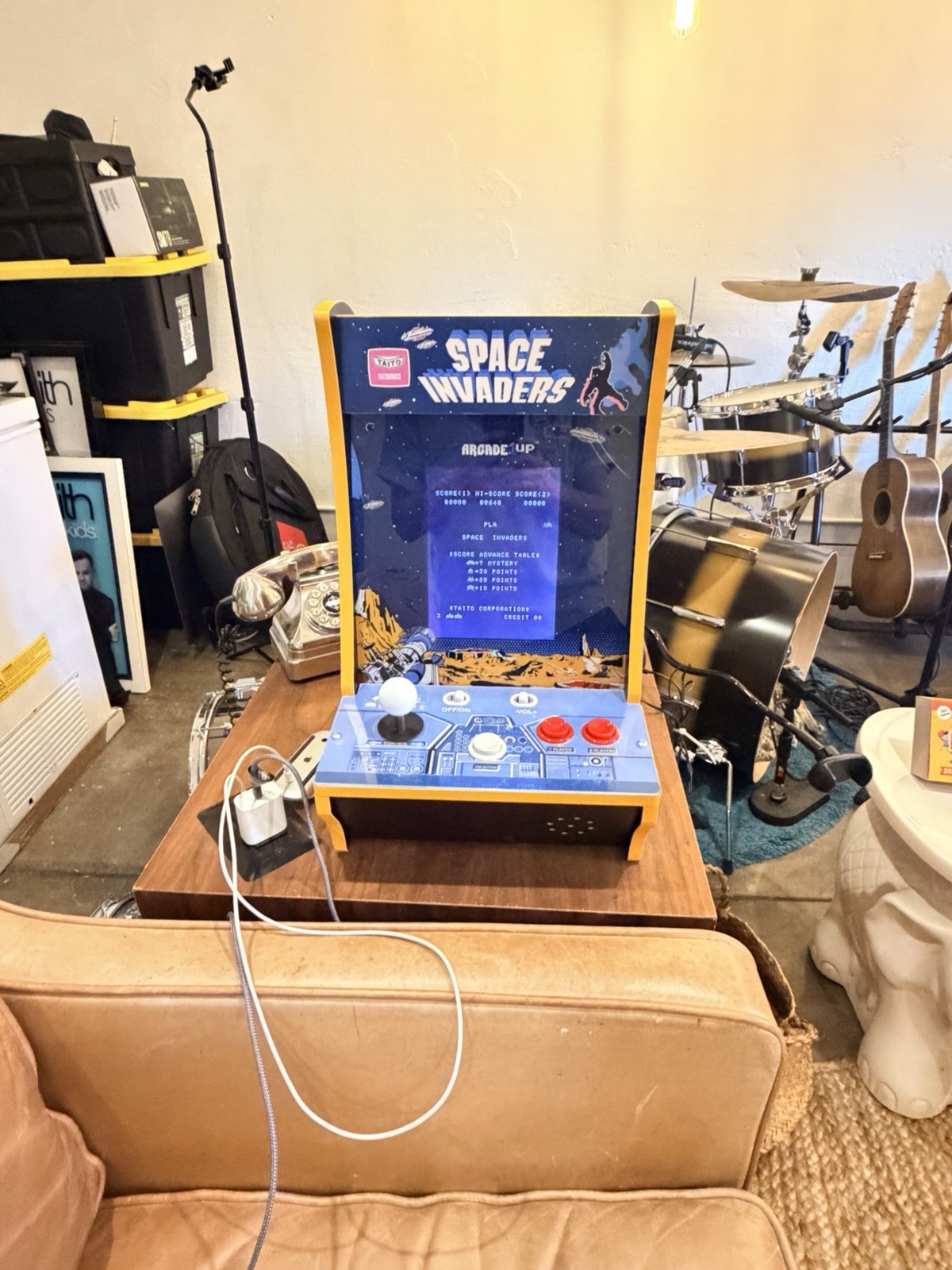 Arcade1Up Space Invaders Counter-Cade Countertop Arcade 1up Countercade