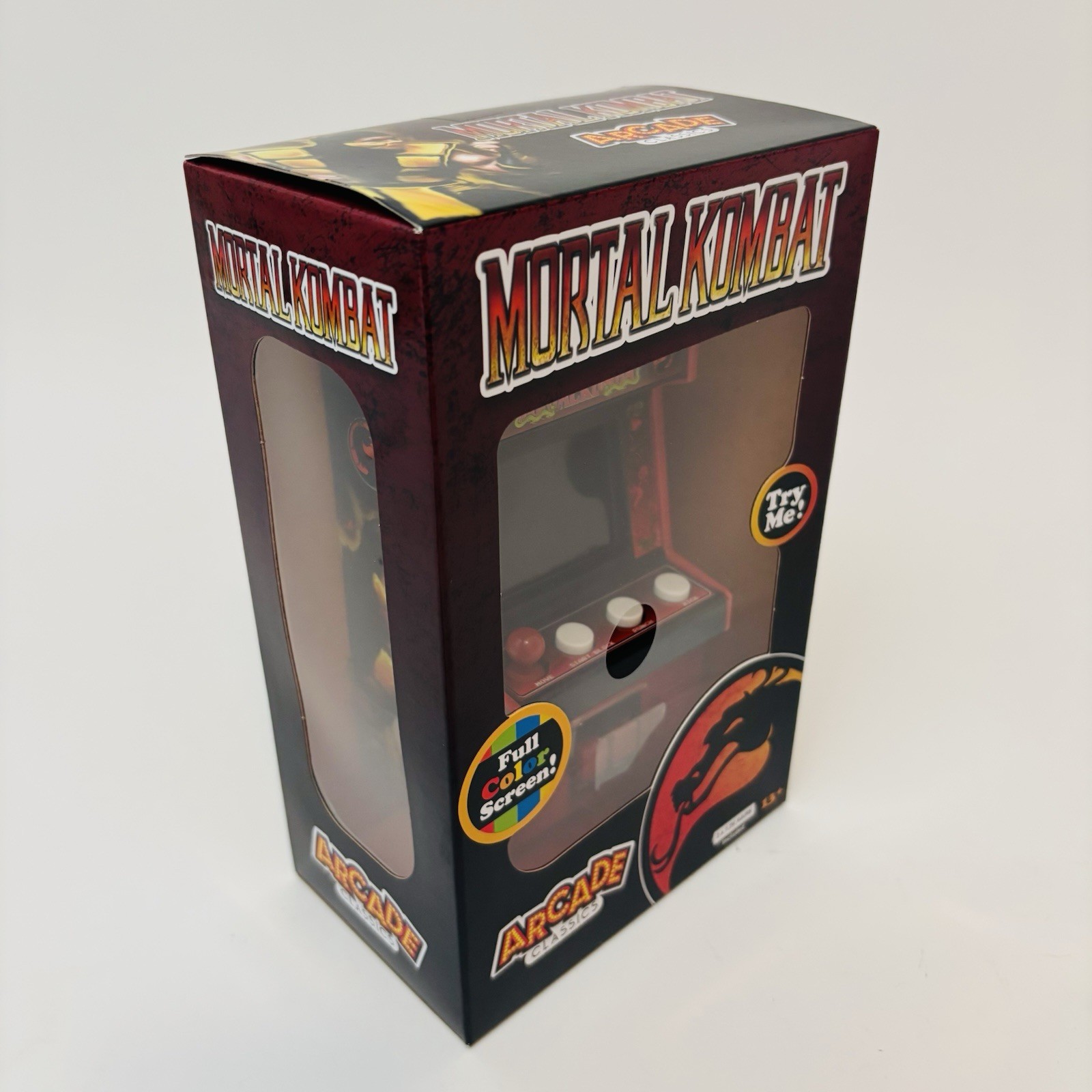 Basic Fun Mortal Kombat Mini Retro Arcade Classics 2025 Game Brand New Sealed