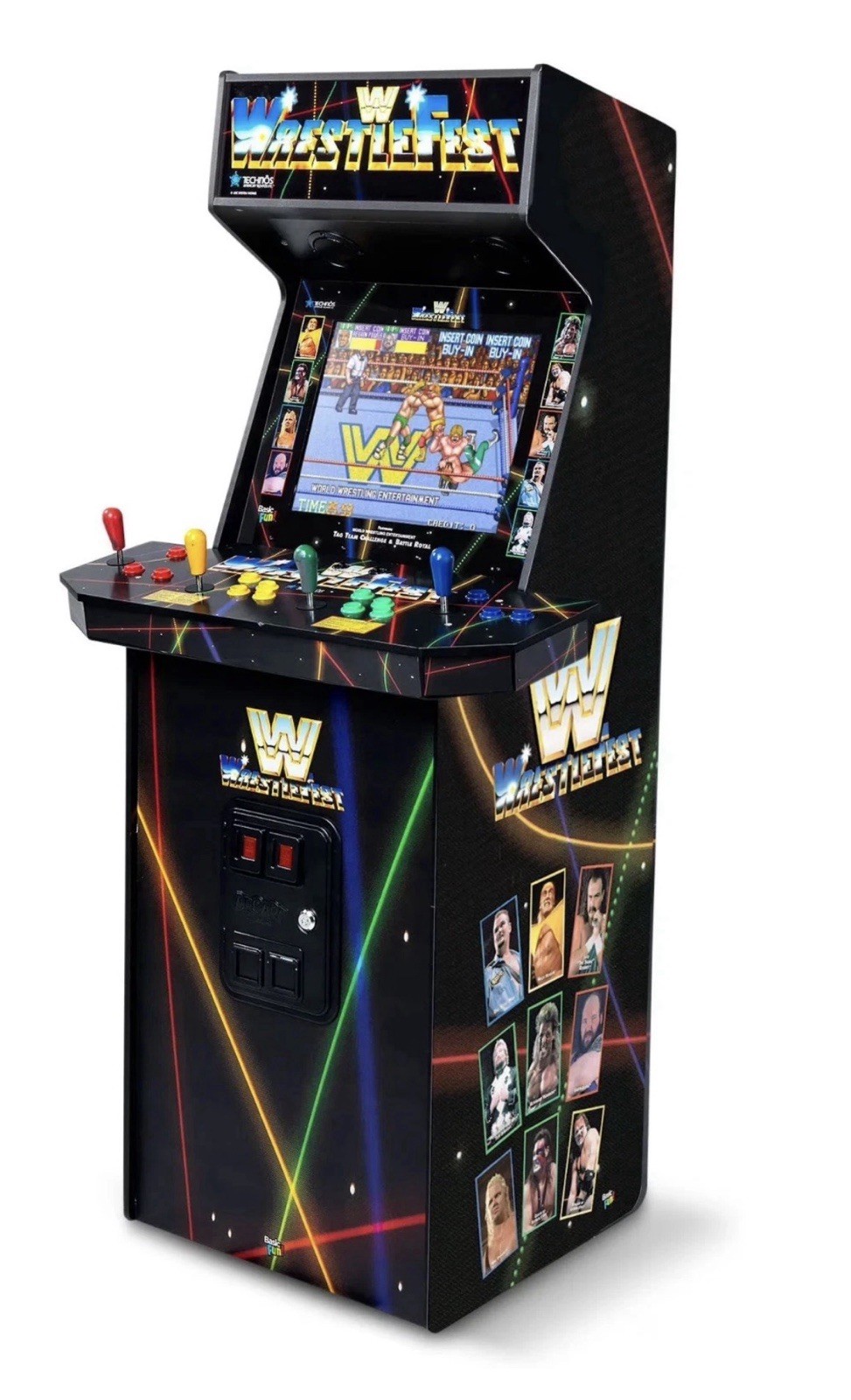 Arcade1up 4 Player WrestleFest Arcade XL Supreme