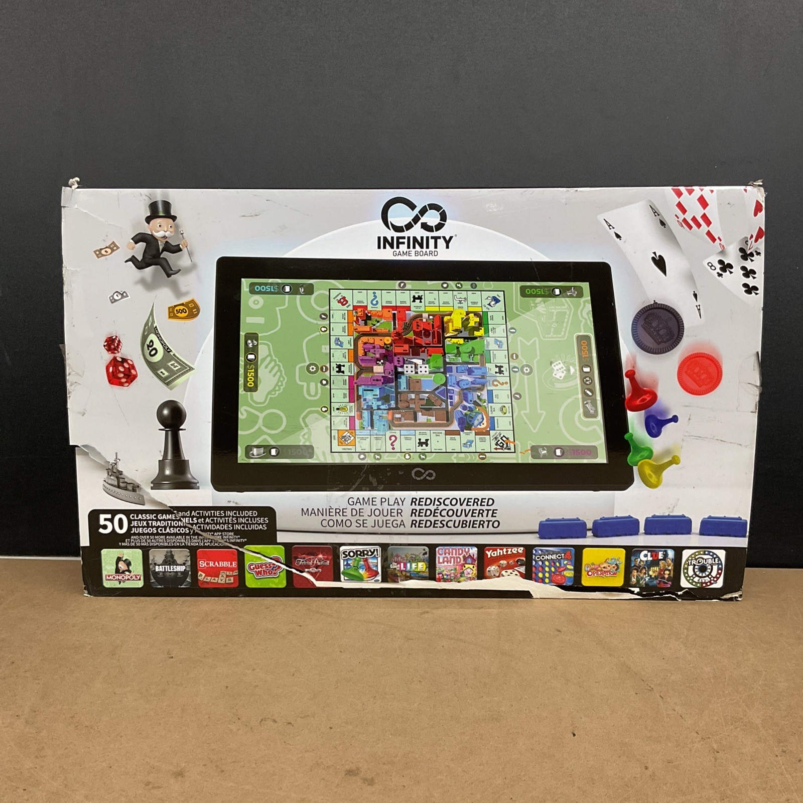 Arcade1Up Infinity Game Board 18.5in Touchscreen Multiplayer – OPEN BOX