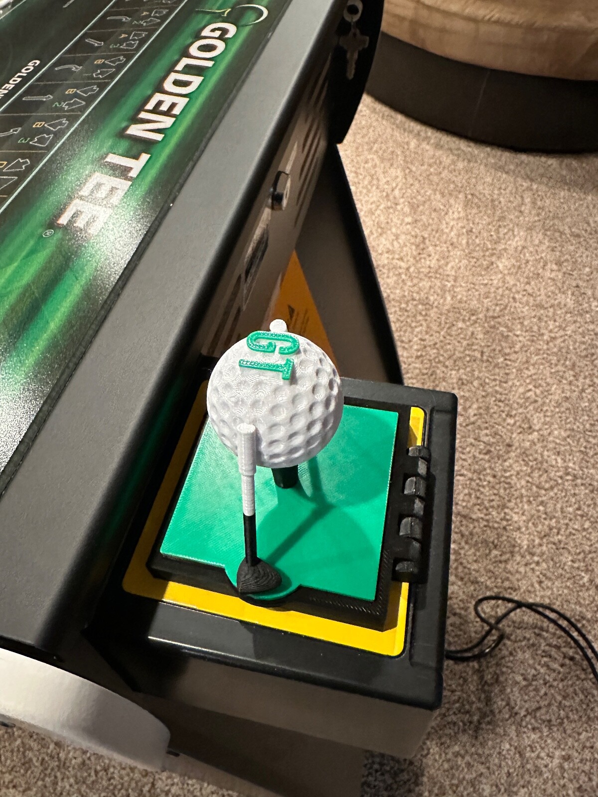 Custom Golden Tee Keypad Dust Cover GT FREE SHIPPING