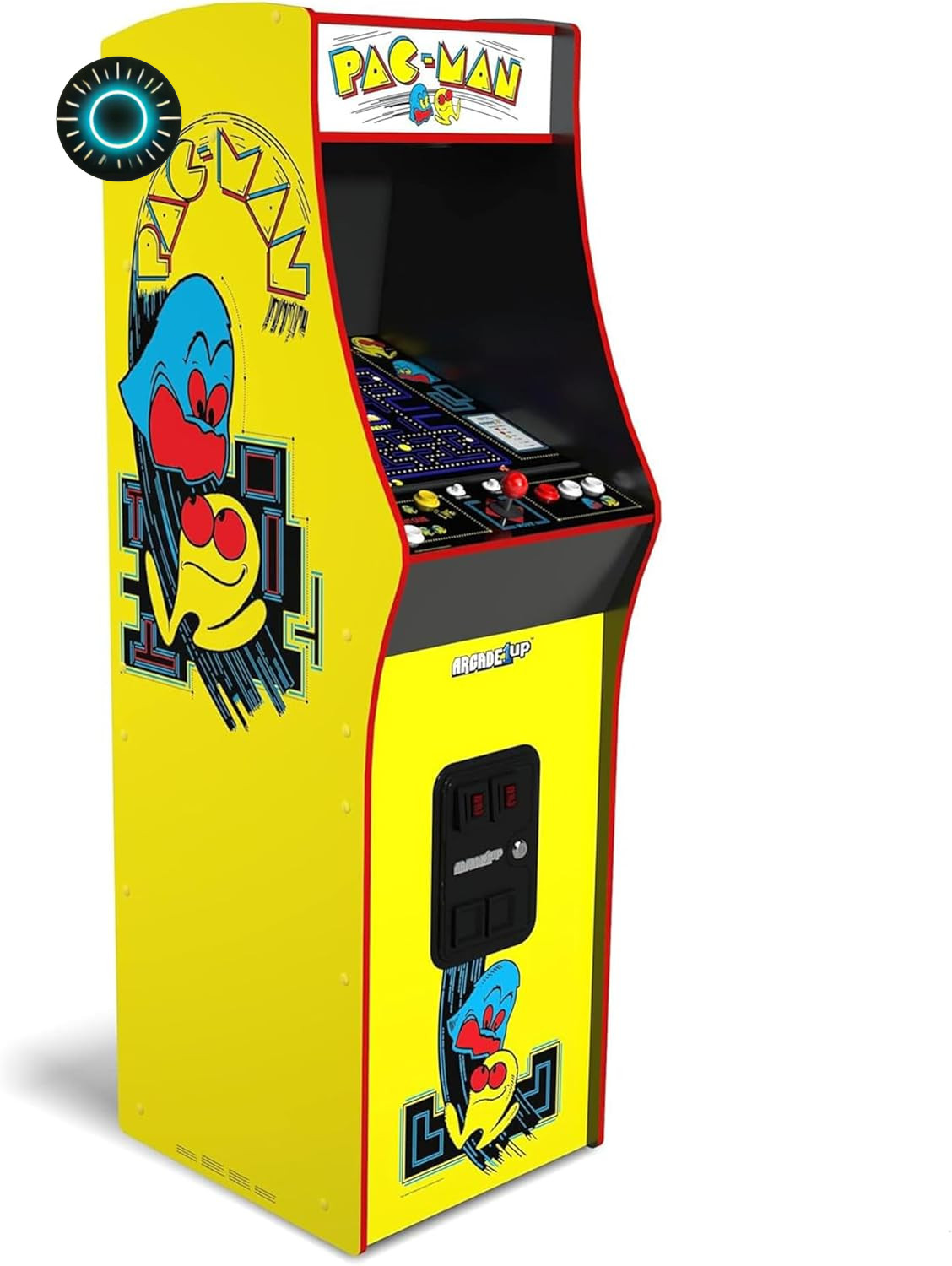 Pac-Man Deluxe Arcade Machine for Home – 5 Feet Tall – 14 Classic Games NEW