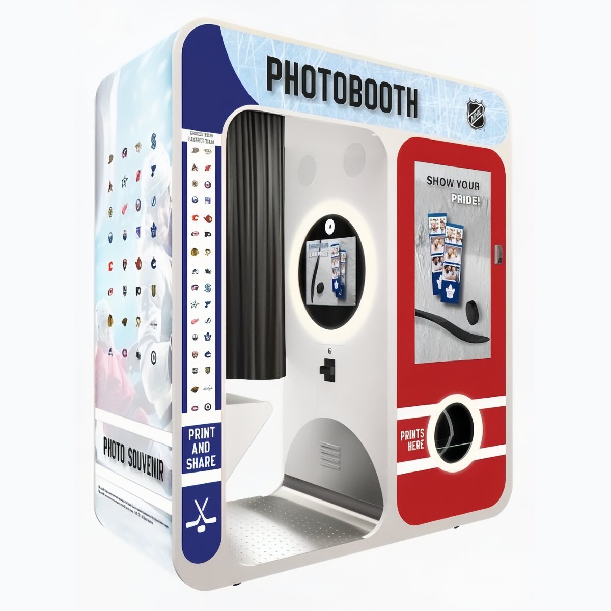 Face Place Photoma Photo Booth – NHL Licensed