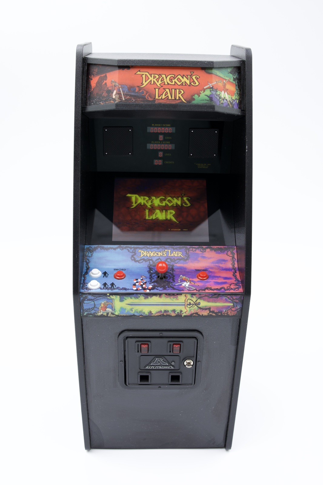 Replicade Dragon’s Lair Limited Edition 1/6 Scale Playable Mini Arcade Machine