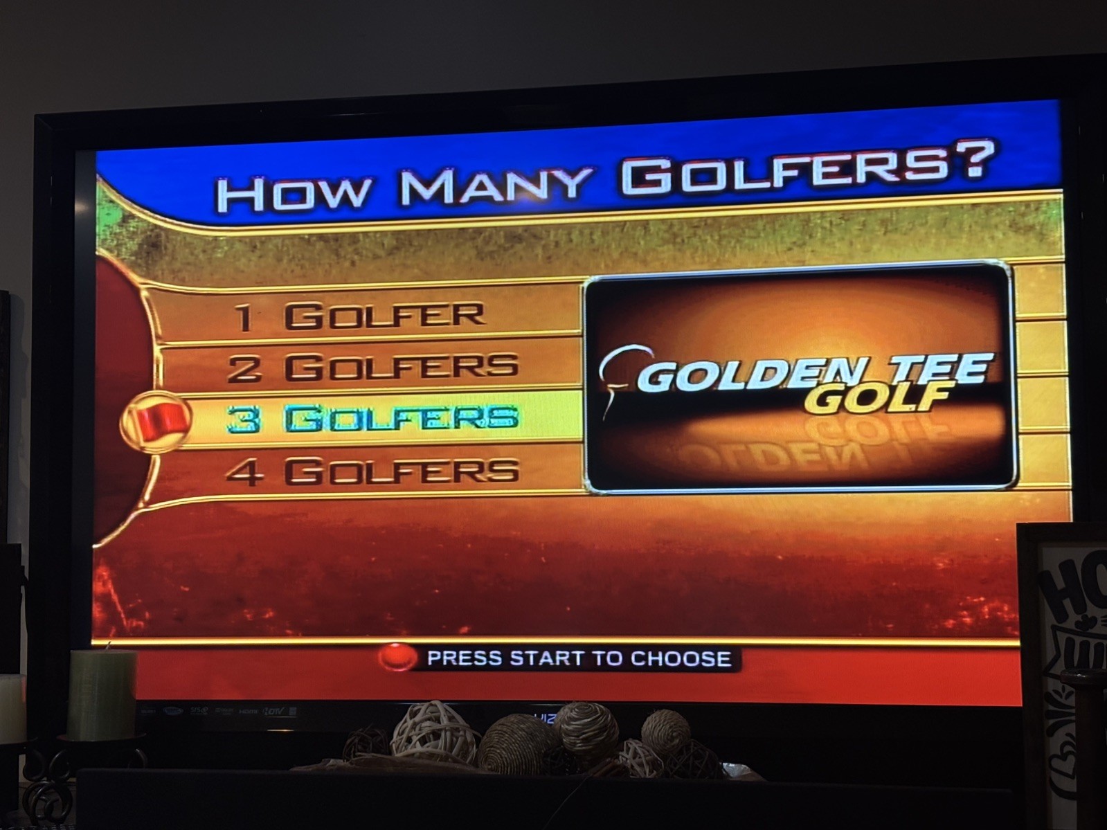 Golden Tee Golf Plug & Play Home TV Game Edition 2011 Jakks Pacific Tested Works