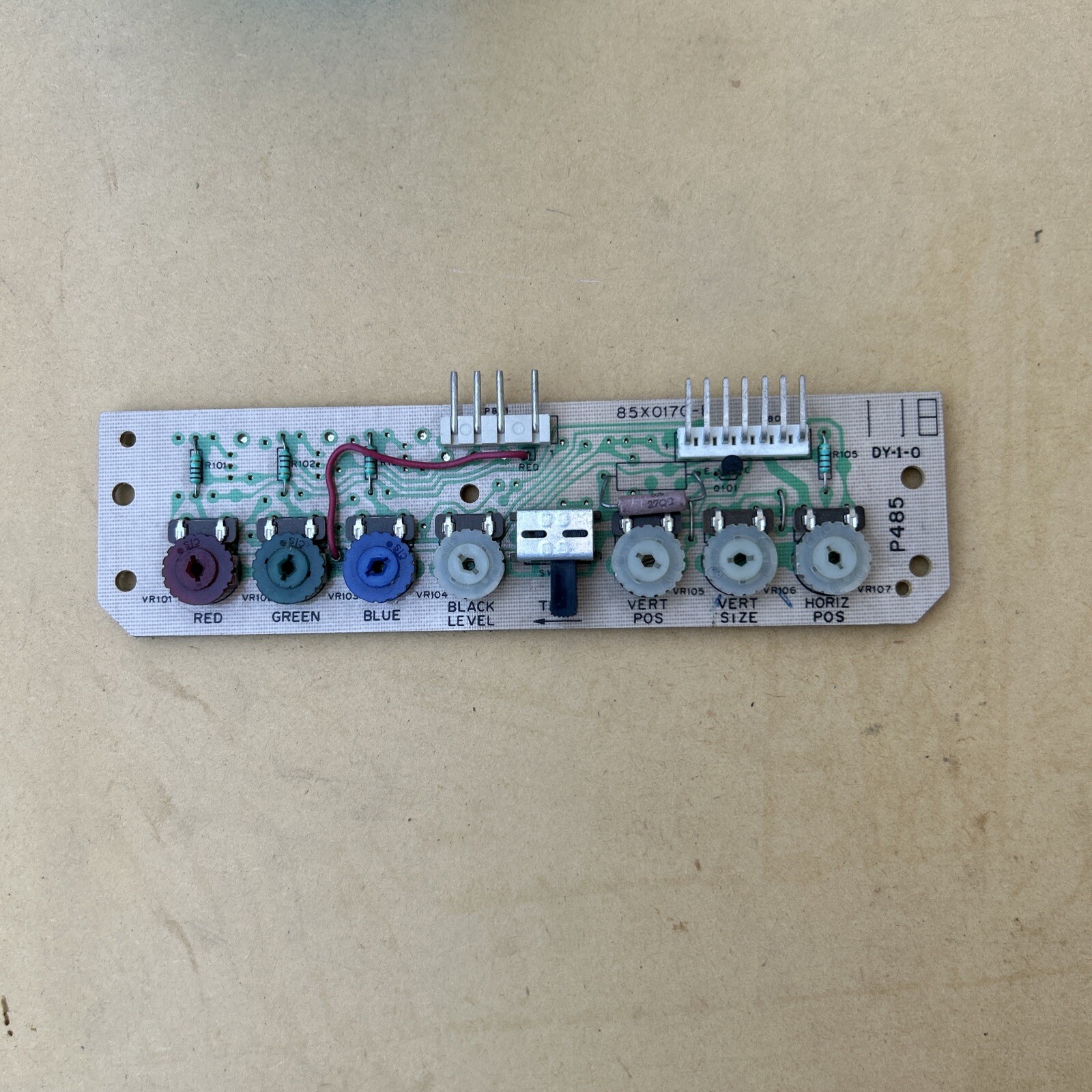 Arcade Monitor Chassis Adjuster Wells Gardner Untested Pcb Game Part B21-27