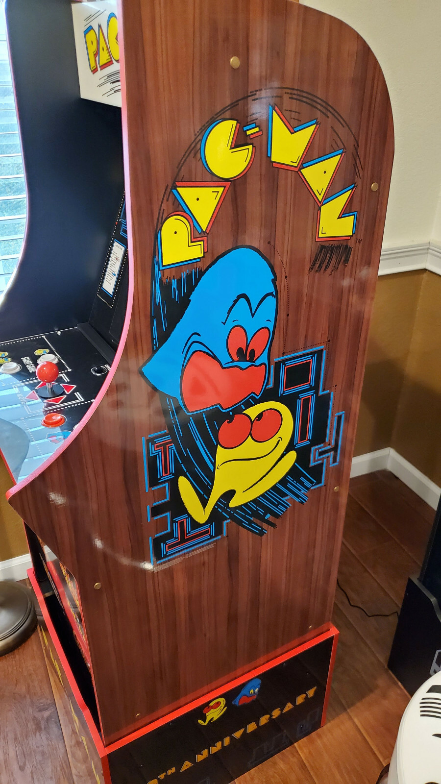Arcade1up – Pacman or Ms Pac-man 40th Anniversary – Screw Hole Caps/Covers