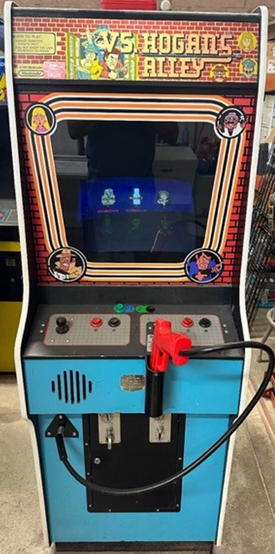 HOGANS ALLEY – NINTENDO VS ARCADE MACHINE by NINTENDO 1984 (Excellent) *RARE*