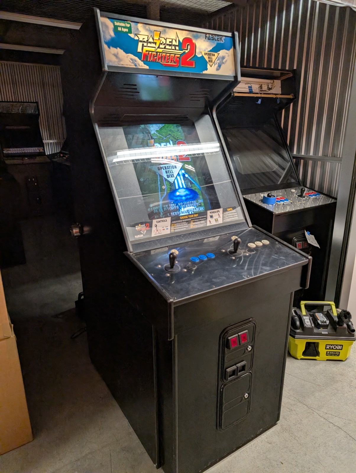 Raiden Fighters 2 Arcade Machine (Great Condition) Authentic Arcade Cabinet