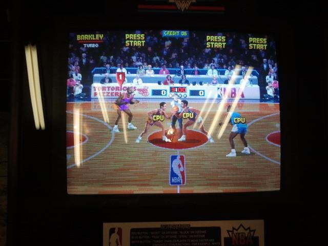 NBA Jam Full Size Coin Op Arcade Video Game- All New Parts, New 32″ LCD Monitor