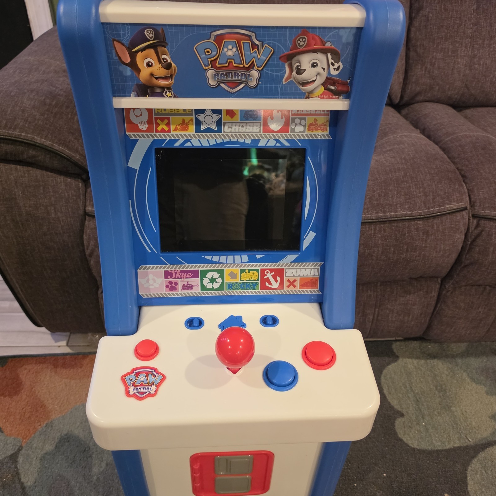 Arcade1up Paw Patrol Jr Video Game PAW-J-01340 TESTED w. Power Cord