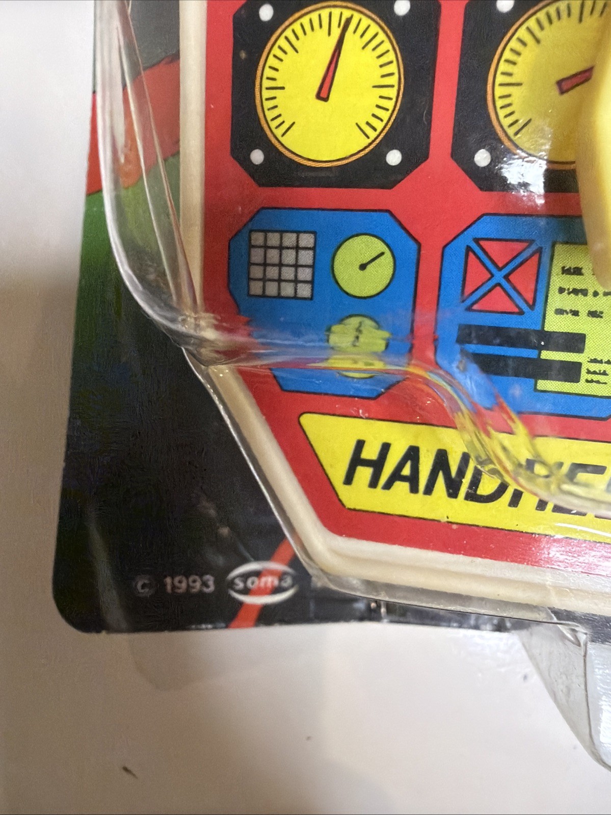 Vintage 1993 Soma Space Adventure Handheld Arcade Game On Sealed Package