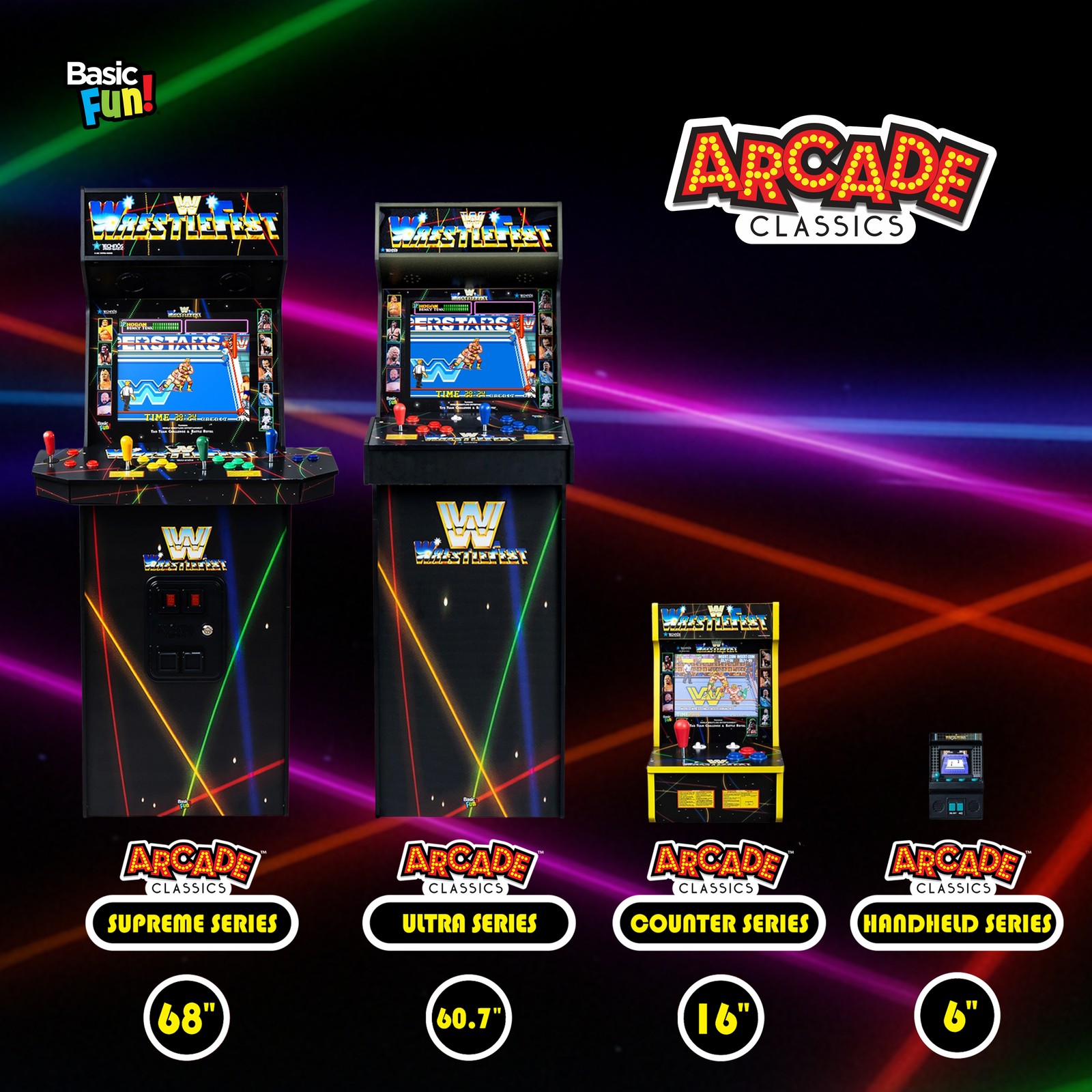 Arcade Classics Atari Ultra Series Arcade Game Cabinet with 17″ Screen