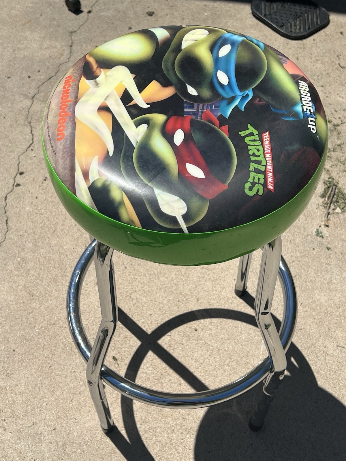 Arcade1Up Teenage Mutant Ninja Turtles Turtles in Time Stool – RARE/DISCONTINUED