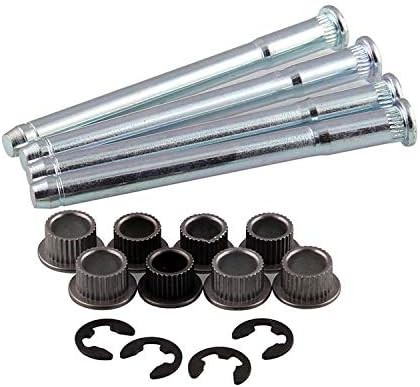 Door Hinge Pin and Bushing Repair Kits (4 pins 2 Door) for 1994-2004 Chevy S10 &