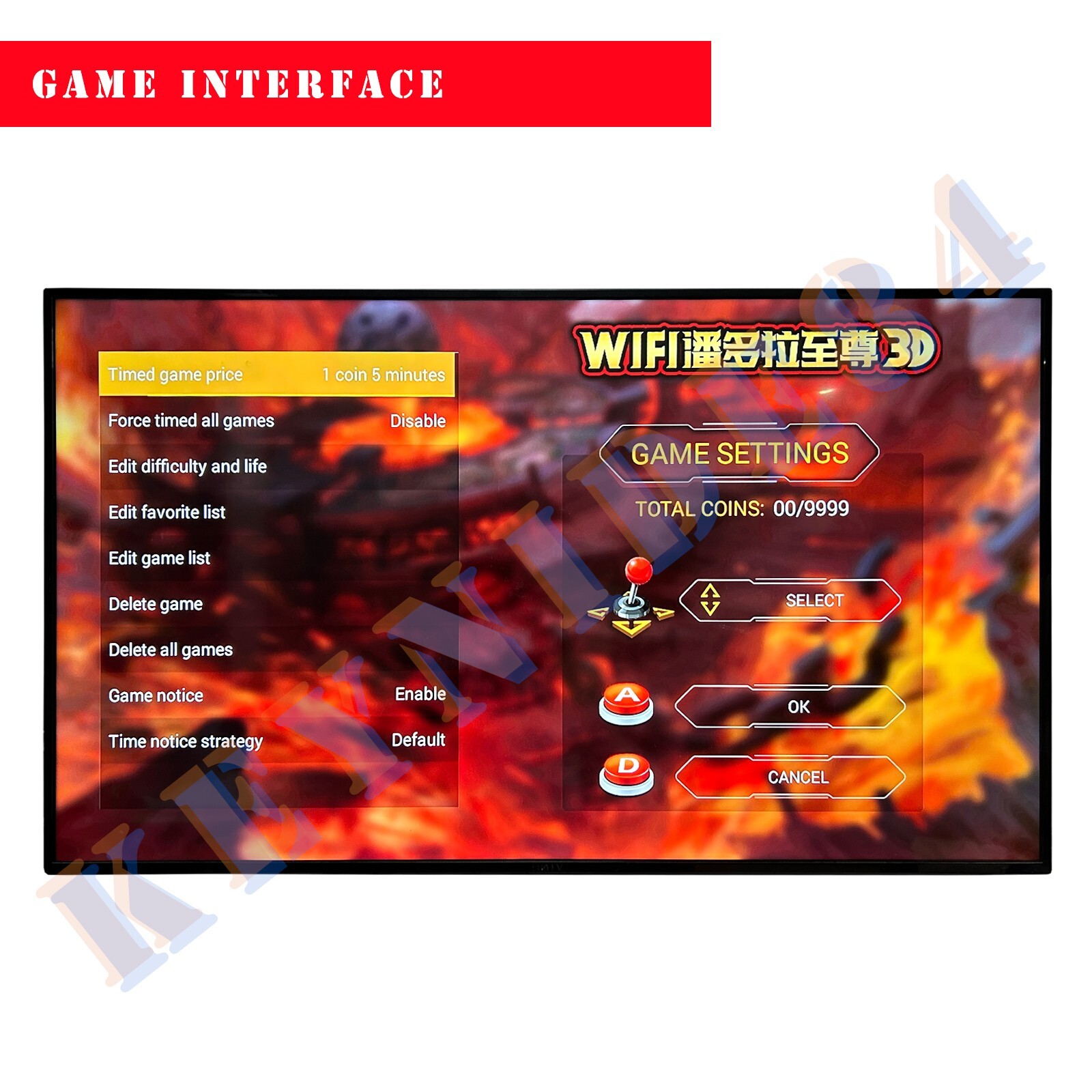 NEW 20000 Games Double Sticks Pandora Box ALL Metal Lengthen 3D WiFi Retro Game
