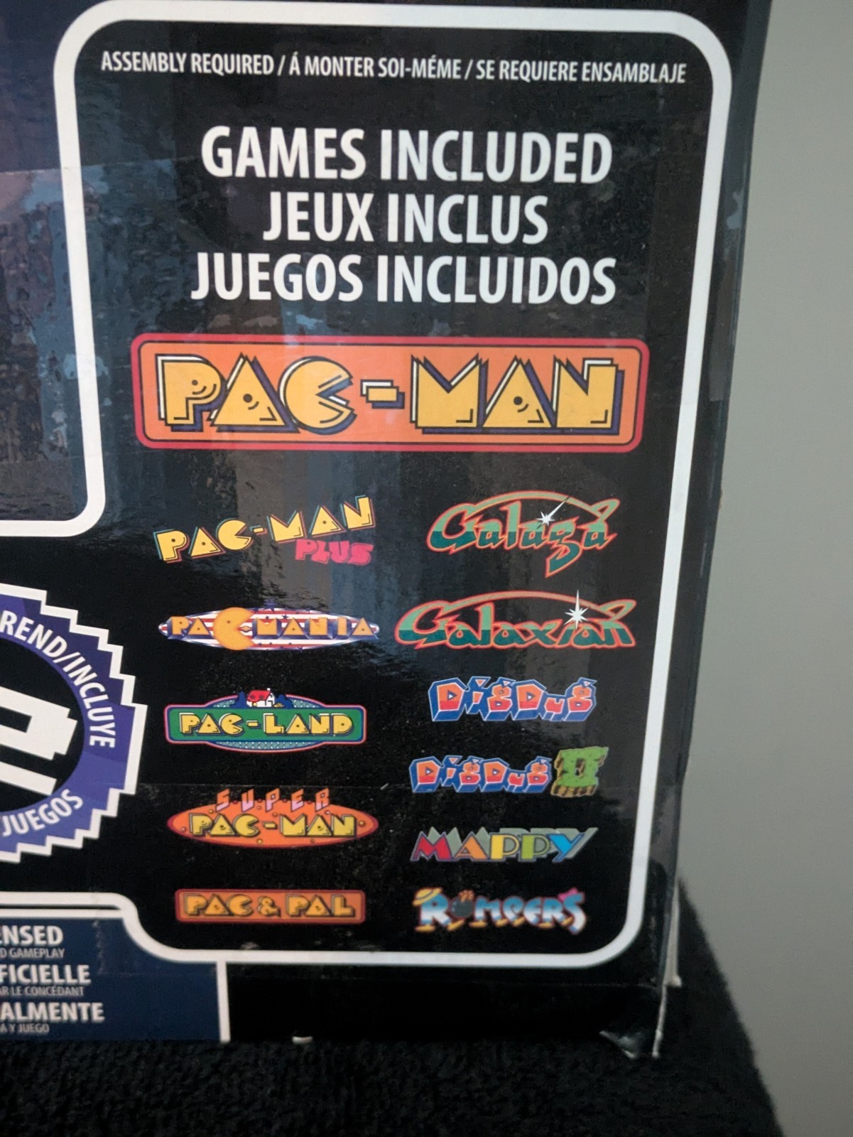 Arcade1up Pac-Man Partycade 12 Games in 1 Compact Arcade Machine