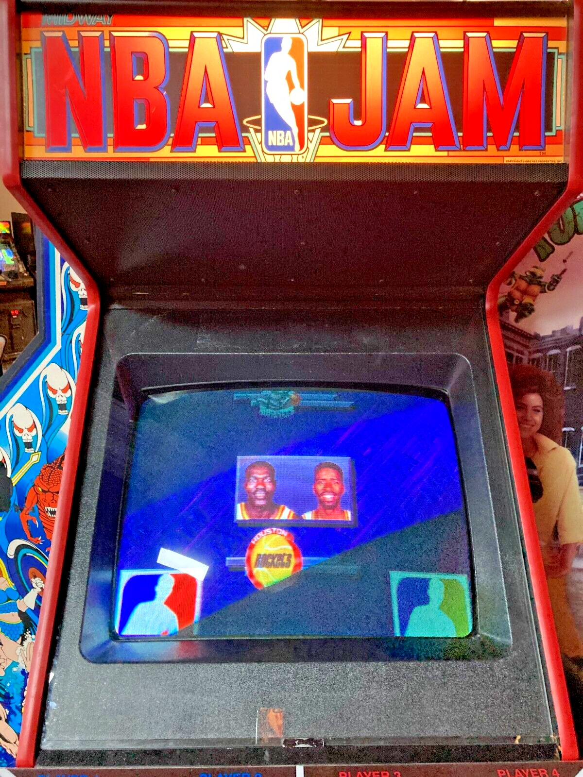 NBA Jam Session – 1993 Midway – Arcade Machine – 2723