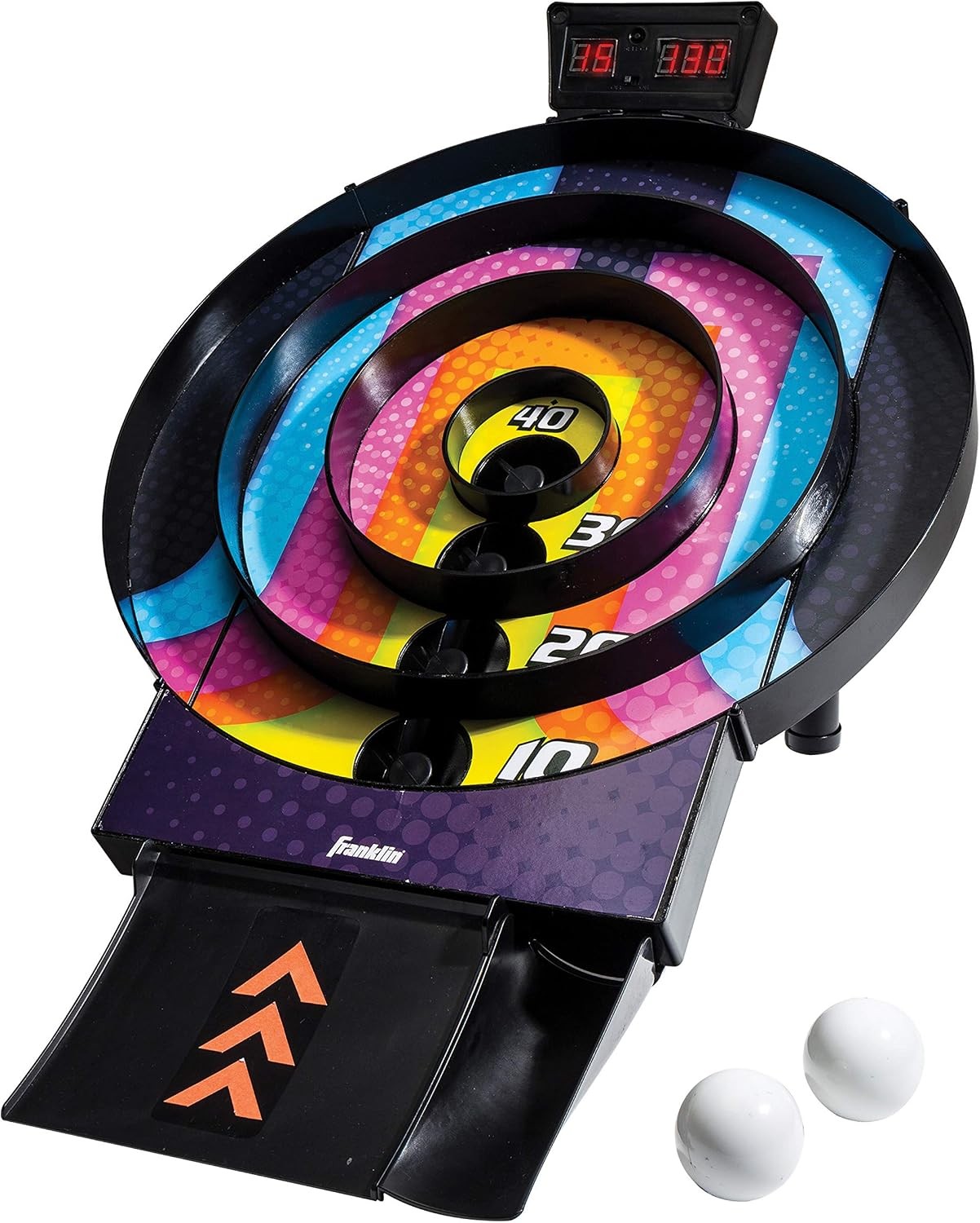 Franklin Whirl Ball Arcade Game Auto Scoring Ball Return Kids Family Fun