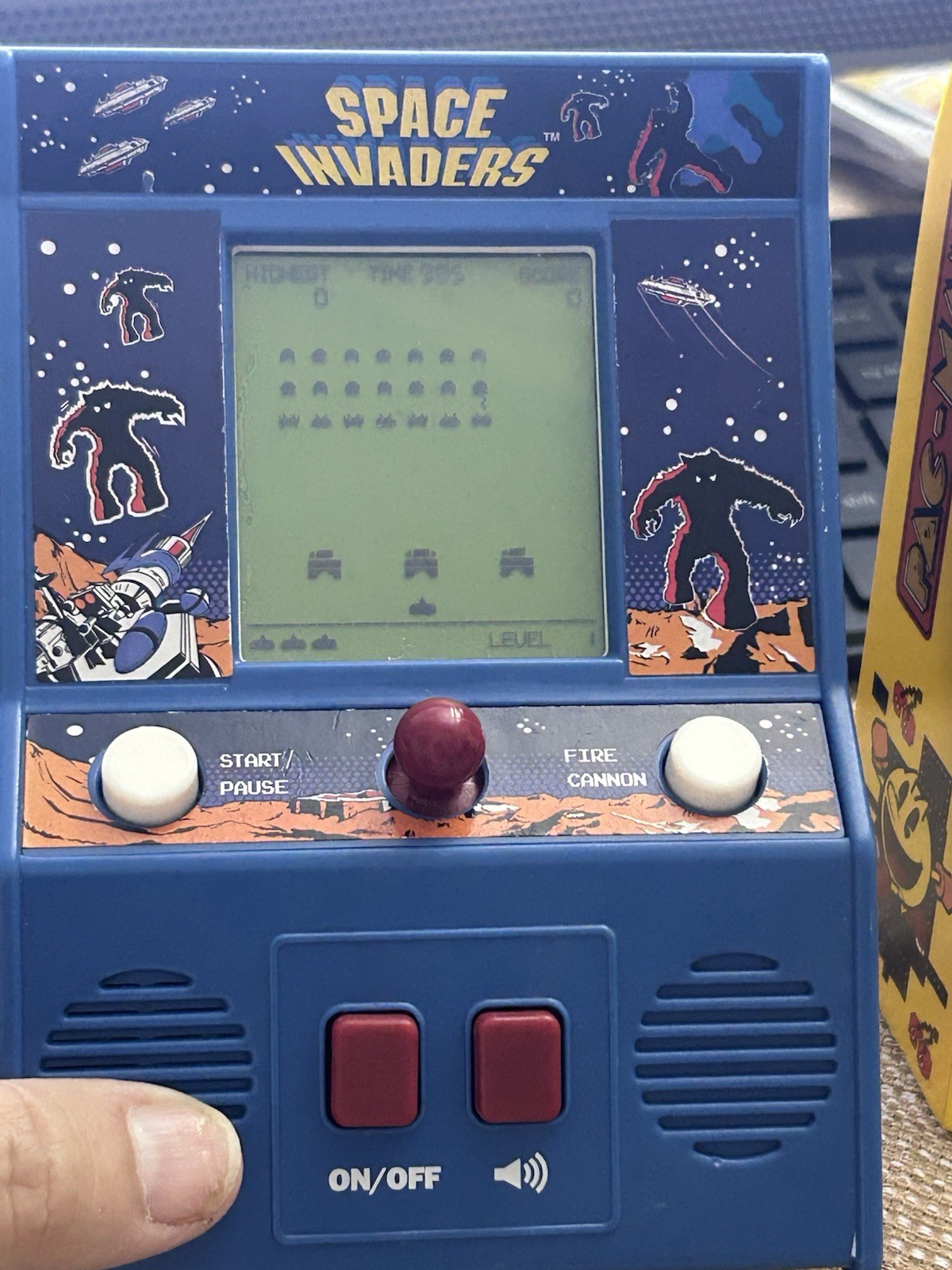 Pac-Man and Space Invaders Handheld Retro Mini Arcade Machines Tested BUNDLE