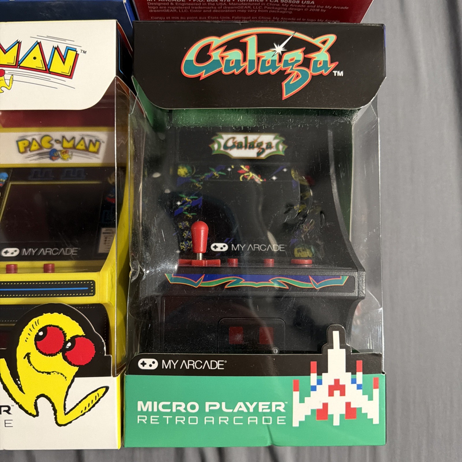 My Arcade Dig Dug. Burgertime. Galaga. Pac-Man. Micro Player Bundle. Read Desc.