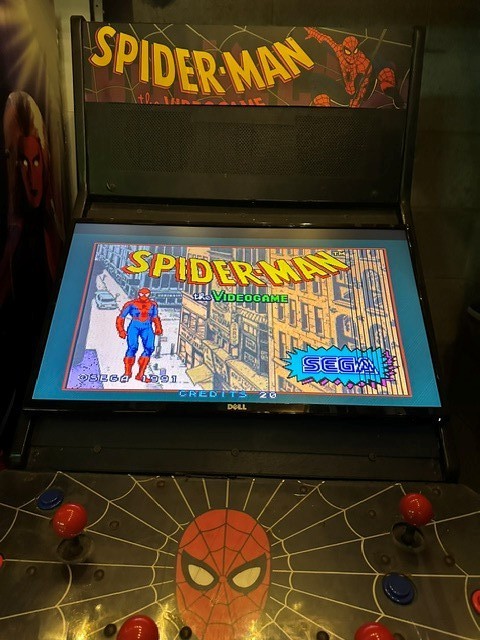 Spider-Man The Video Game Full Size Coin-Op Arcade Machine