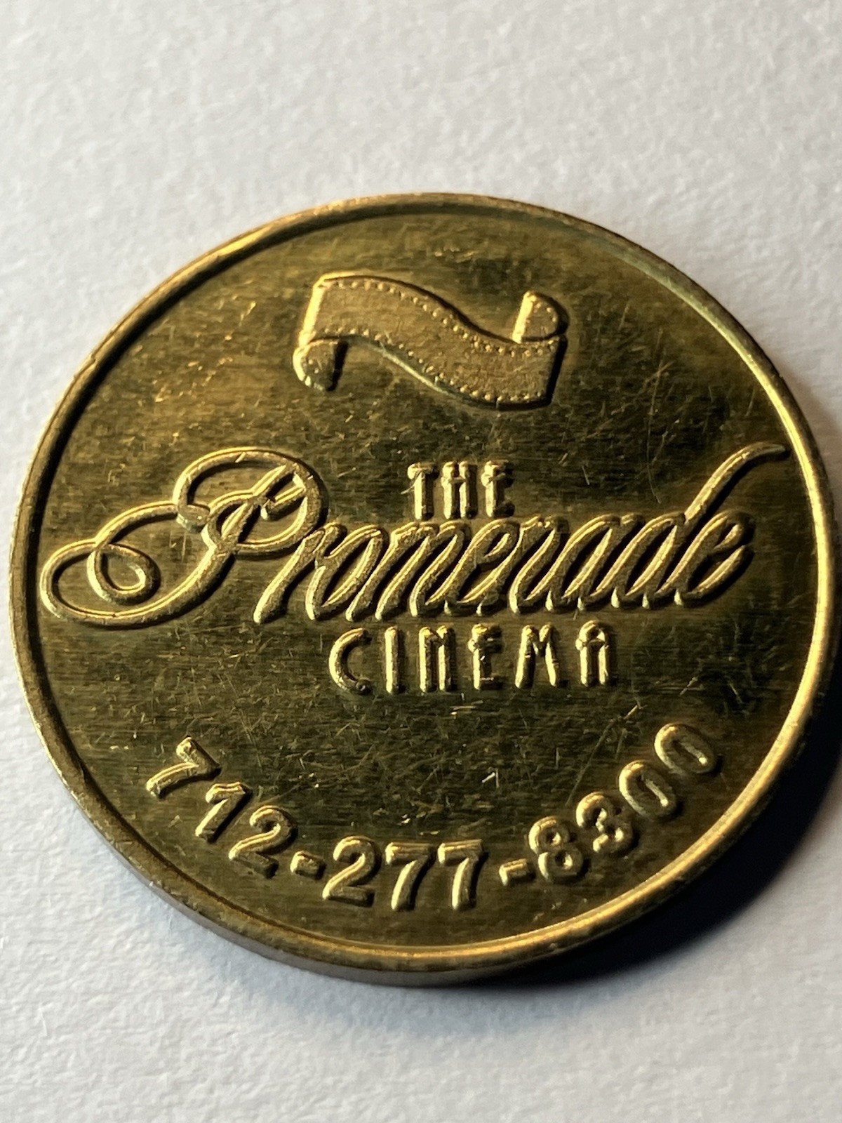 RARE PROMENADE CINEMA ARCADE SIOUX CITY IOWA B&G AMUSEMENTS OBSOLETE #um3