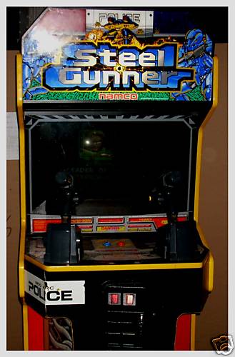 Steel Gunner Stand Up Video Arcade Game