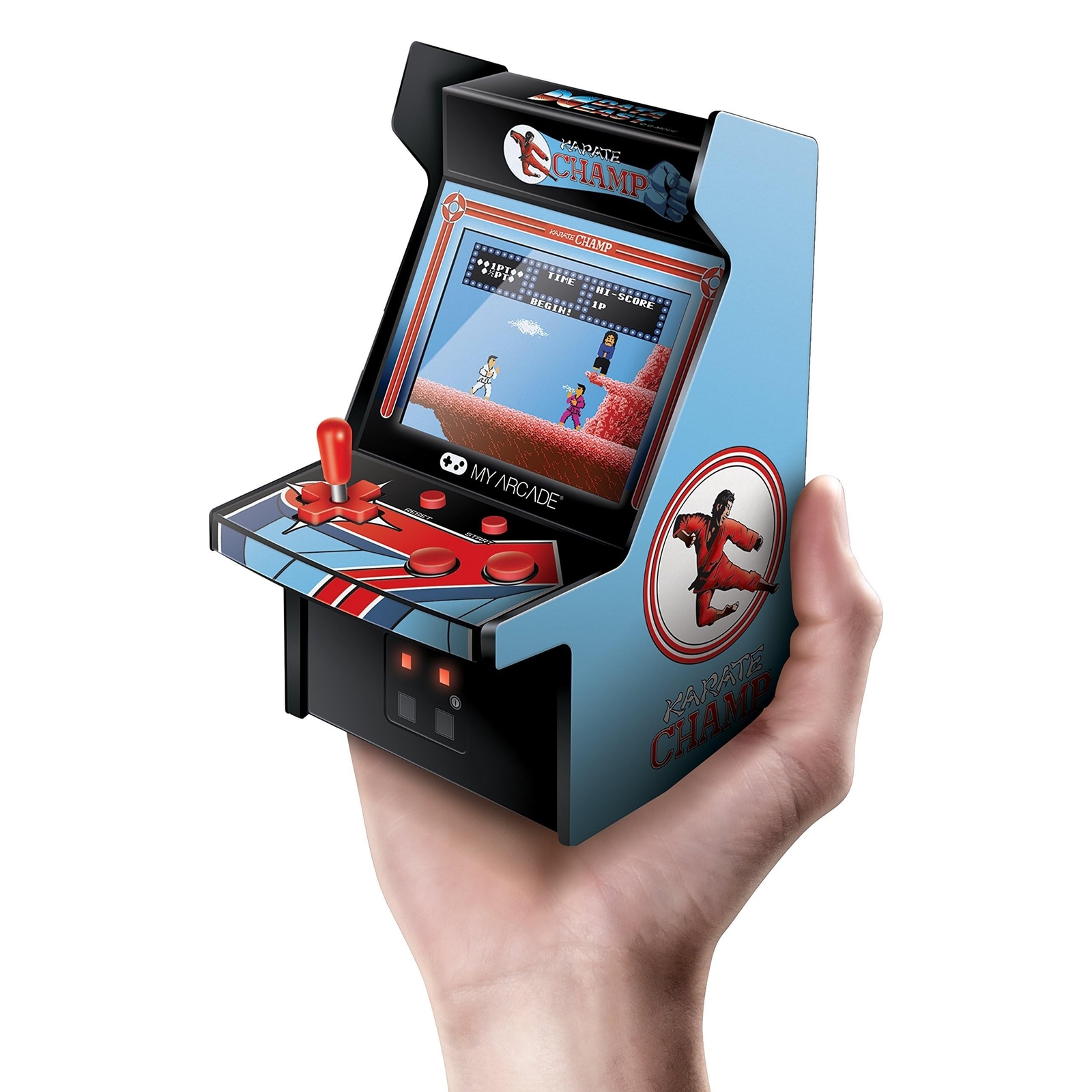 My Arcade Karate Champ Micro Player Arcade Machine: Fully Playable, 6.75 Inch…
