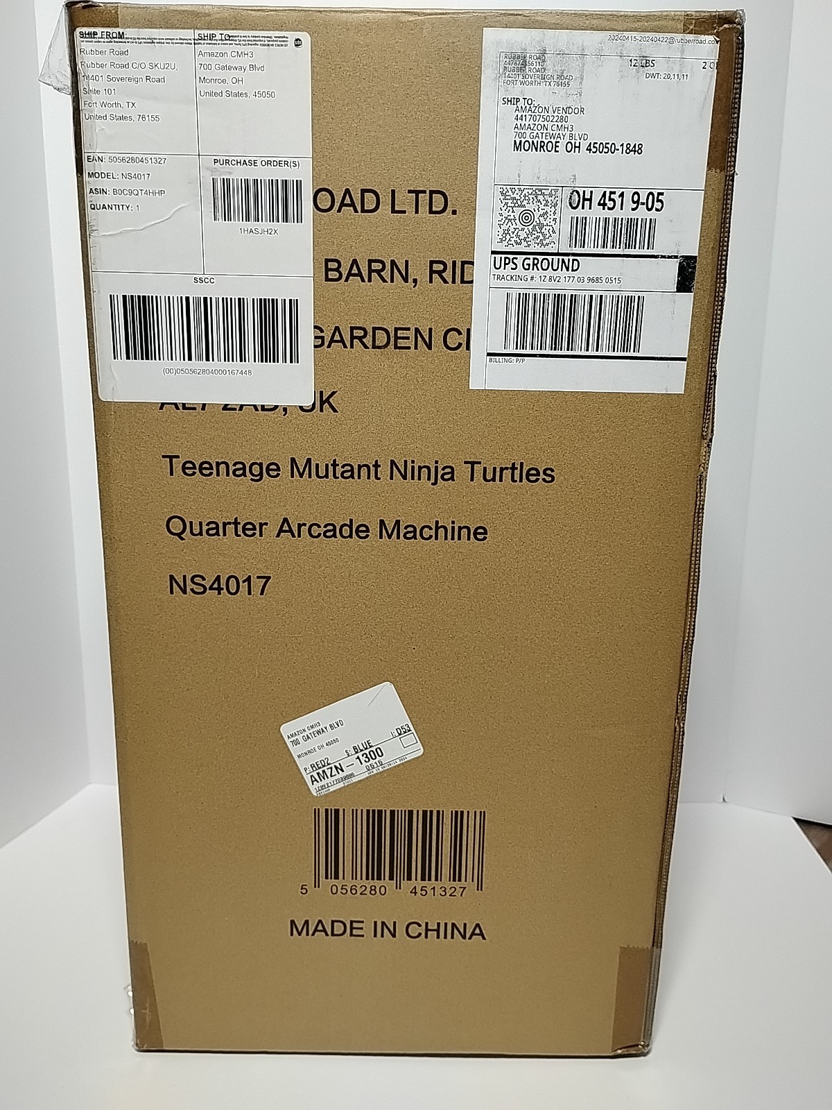 Numskull Teenage Mutant Ninja Turtles Quarter Arcades Mini Arcade – NEW Sealed