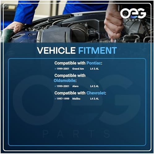 OEG Parts New Alternator Compatible With 1997-1999 Chevy Malibu 2.4L & 1999-01