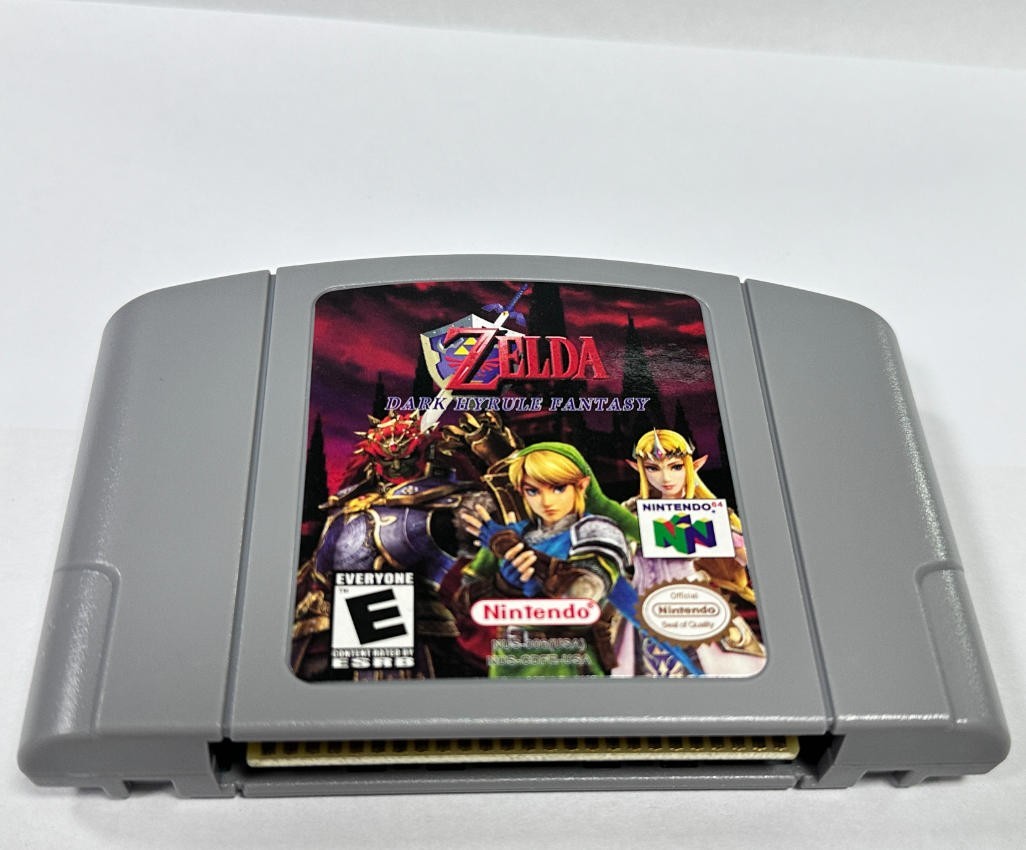 The Legend of Zelda Dark Hyrule Fantasy N64 Vedio Game Card