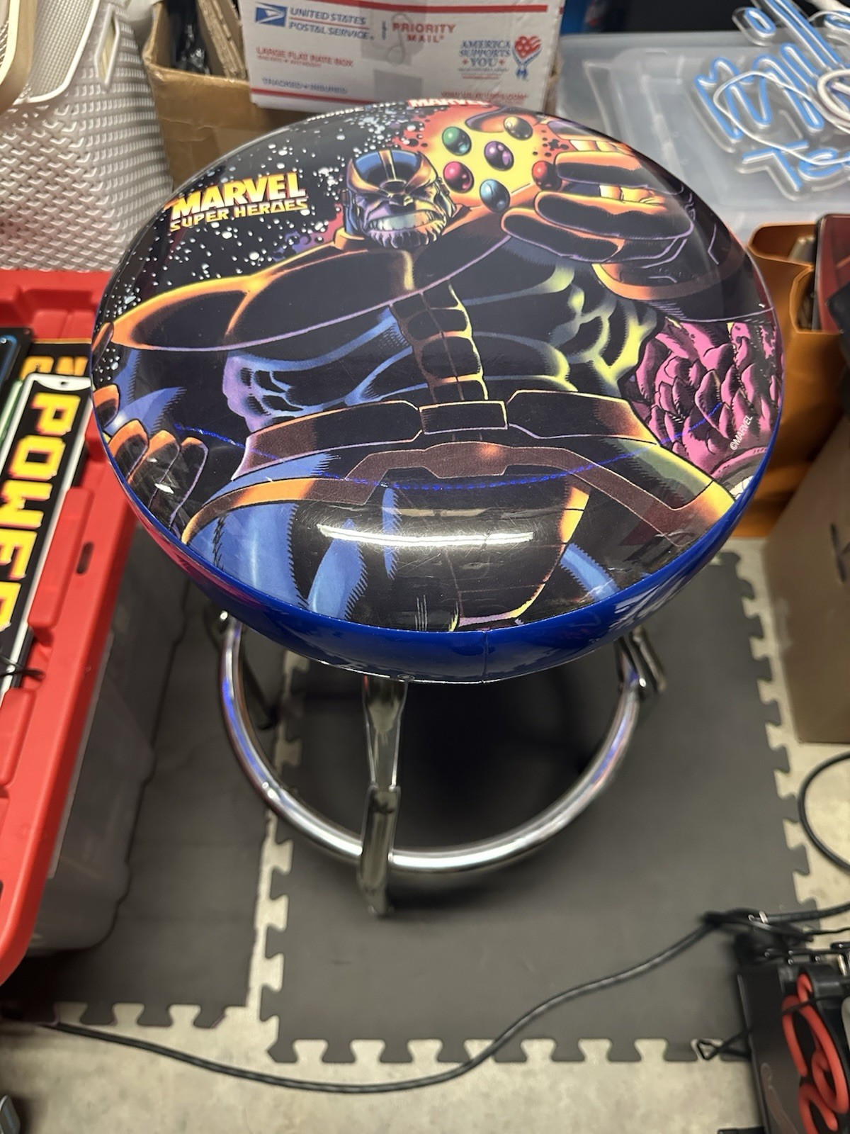 Arcade 1up Marvel Superheros Adjustable Stools