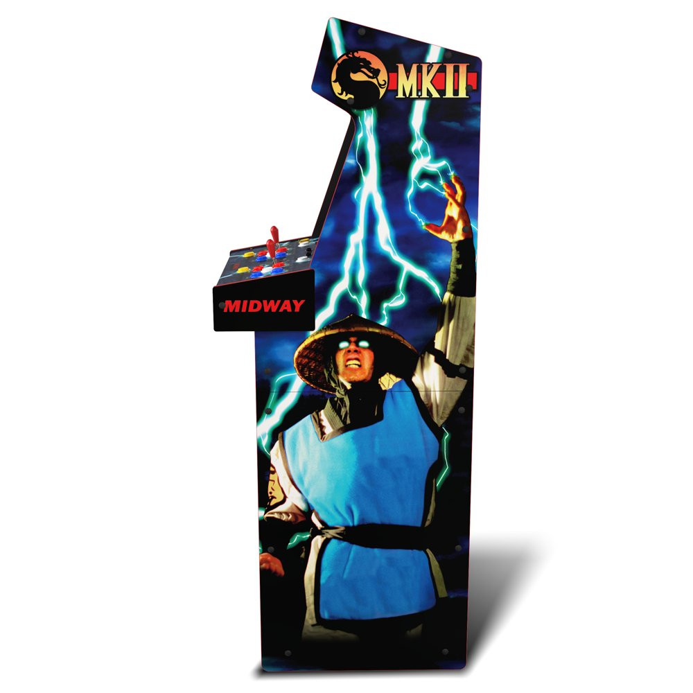 Arcade1Up Mortal Kombat II Deluxe Arcade video Game machine wifi multiplayer