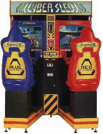 CYBER SLED ARCADE MACHINE by NAMCO (Excellent Condition) *RARE*