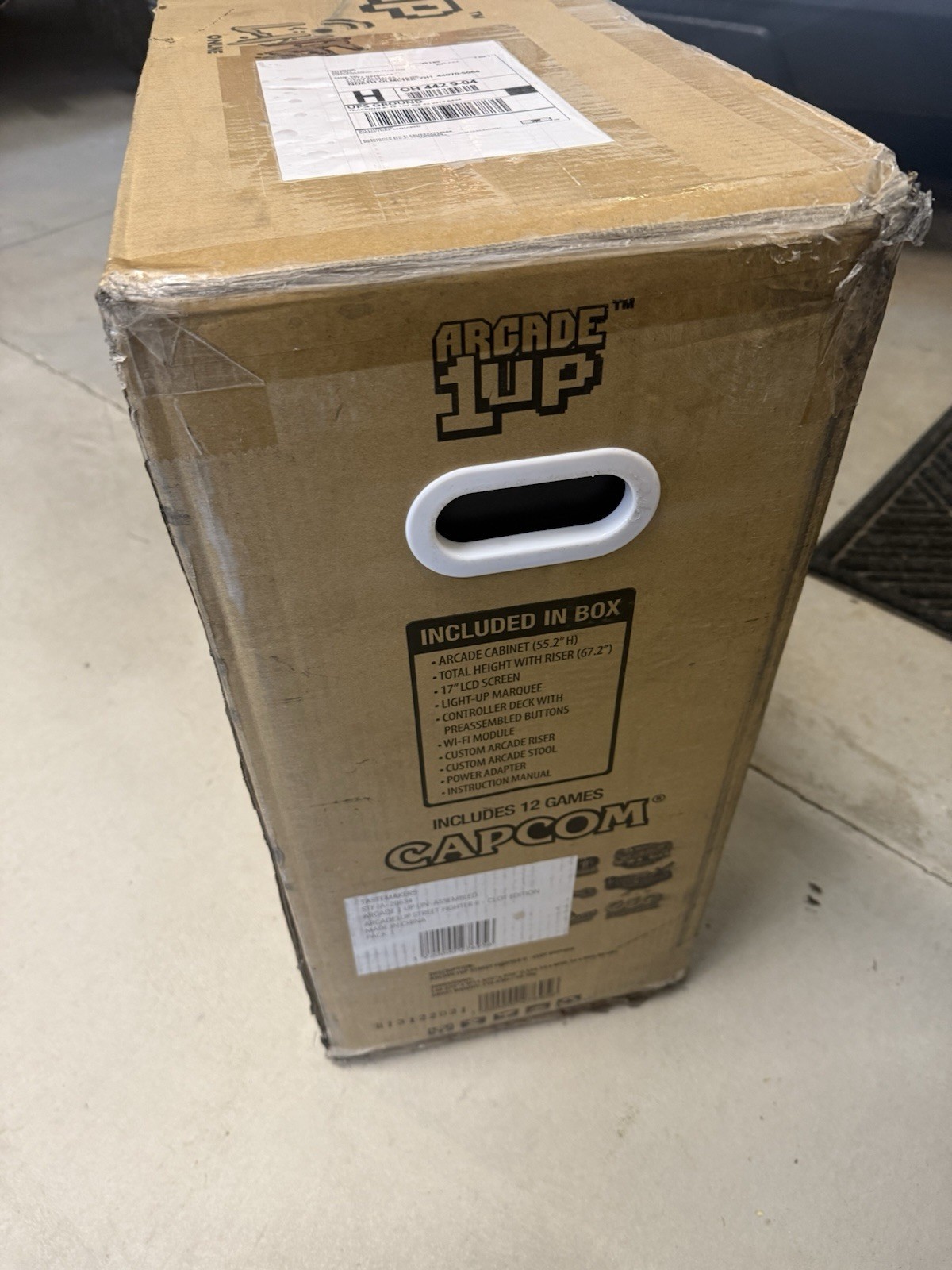 RARE NIB Arcade1UP x CLOT Street Fighter II Champion Edition Big Blue Arcade 🕹