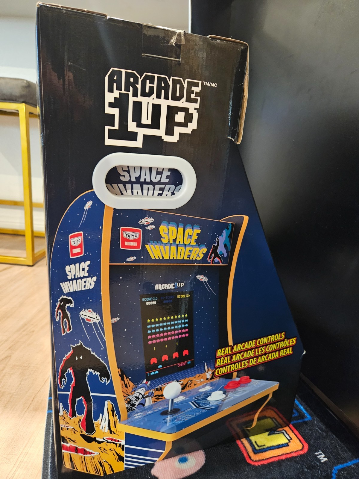 Space Invaders Counter-Cade Countertop Arcade 1up Brand New