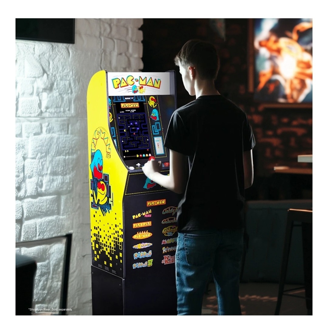 Arcade1Up PAC – MAN Classic SE Arcade Machine – 4 – Foot Cabinet, 13 Games