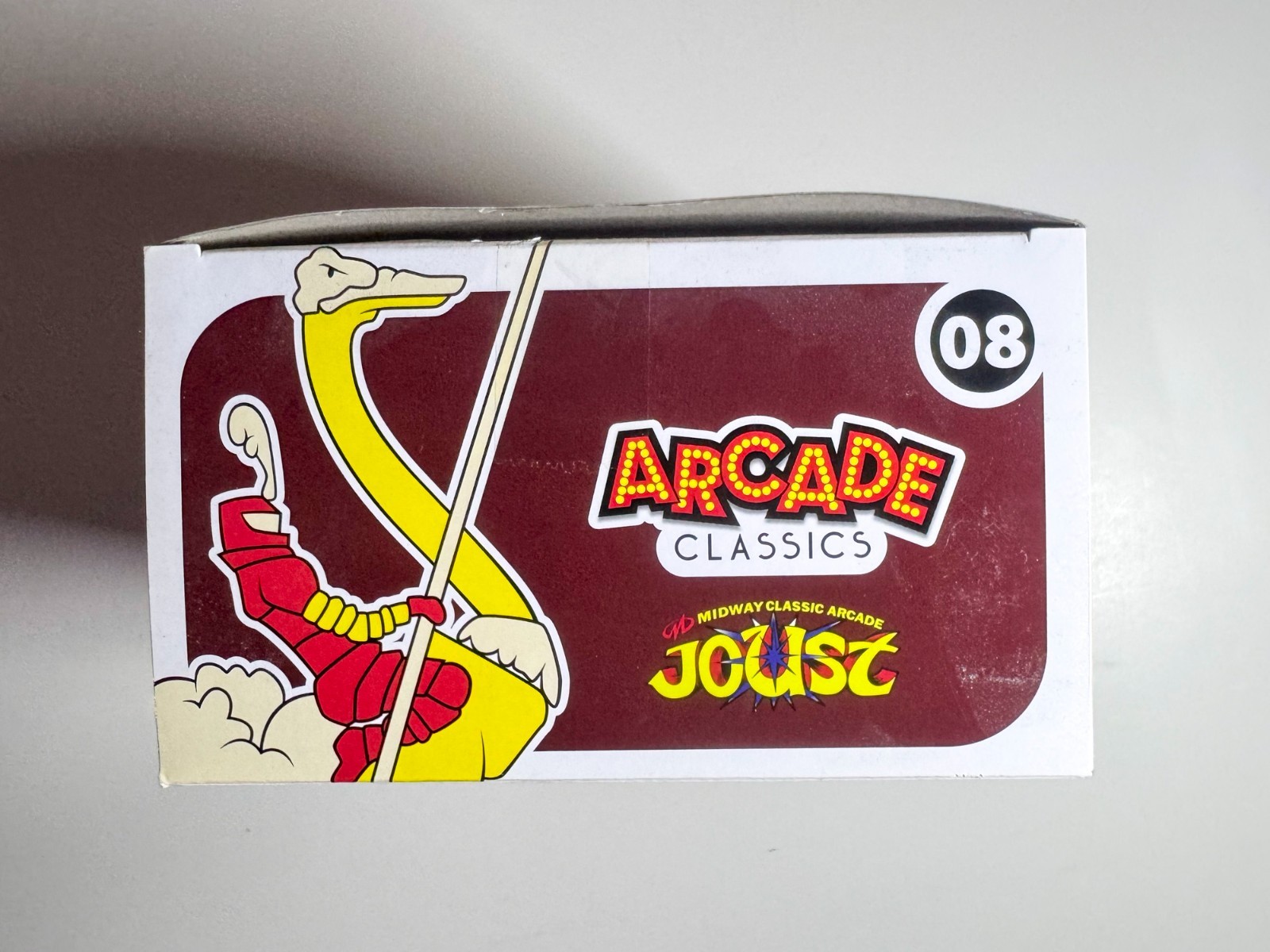 Retro Joust Mini Arcade Classics 08 – Midway Classic Arcade Game NIB – Basic Fun