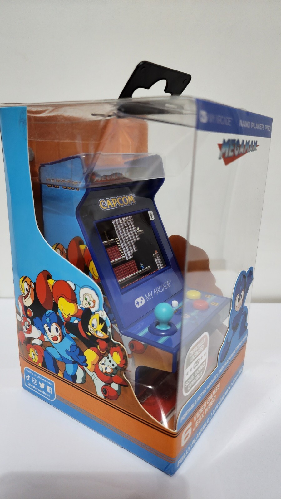 My Arcade Mega Man Nano Player Pro: Playable Portable Mini Arcade 6 Games