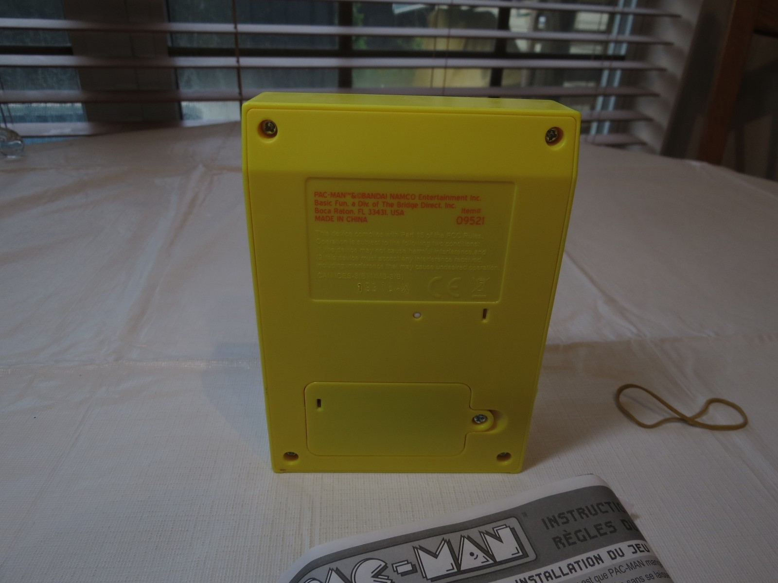 Pac-Man Pac man mini portable game Namco handheld video arcade machine 09521