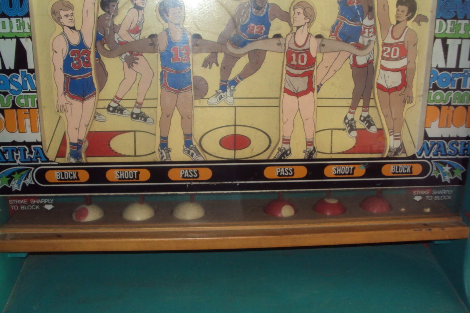 arcade basketball game animated