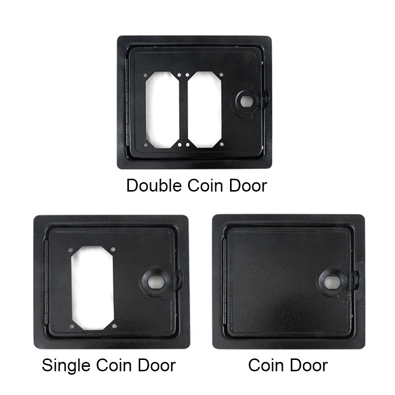 Arcade Cabinets Cash Metal Coin Door For Dual Coin Acceptor Jamma MAME Cabinet