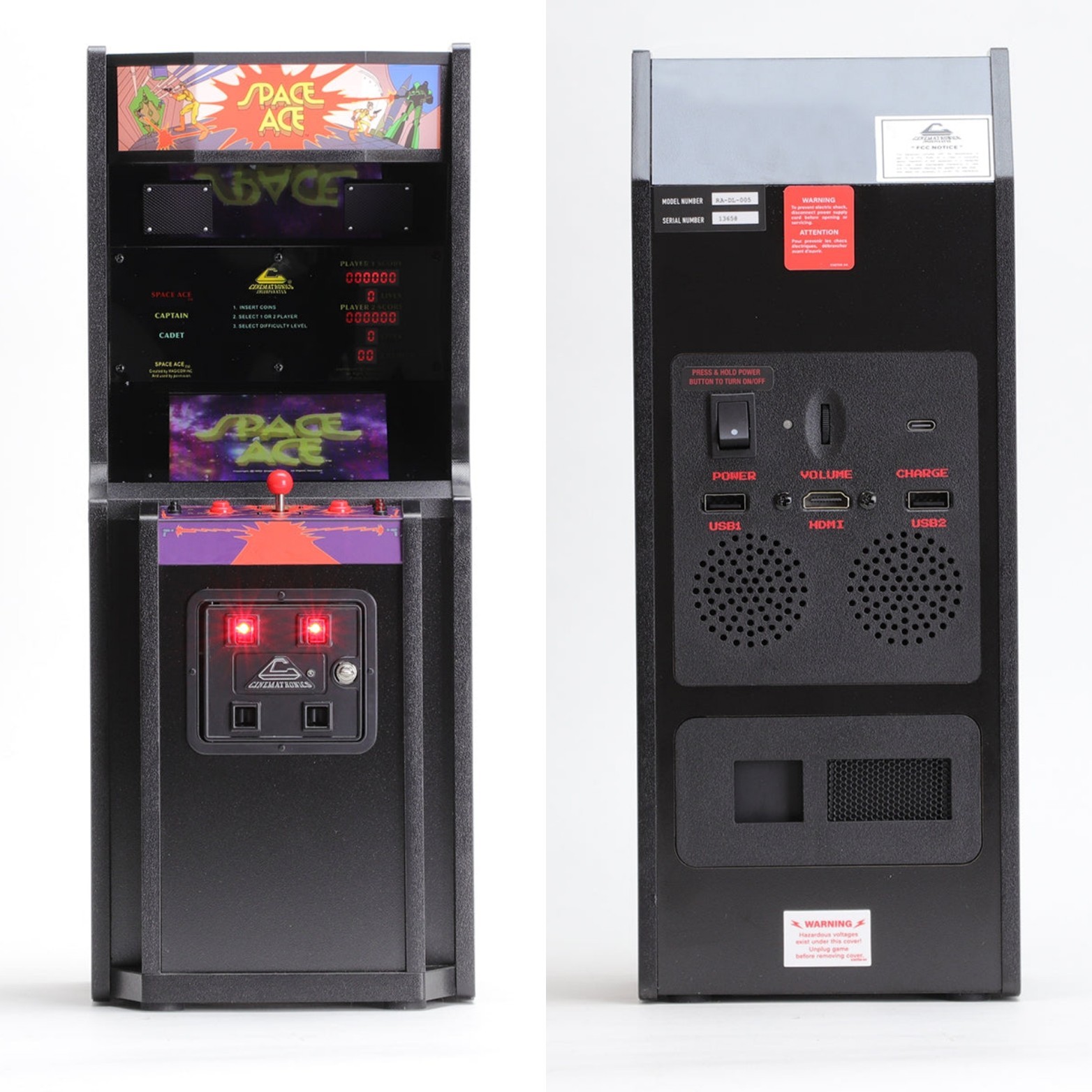 New Wave Toys Space Ace x Replicade 1/6 Scale Arcade Pre-Owned