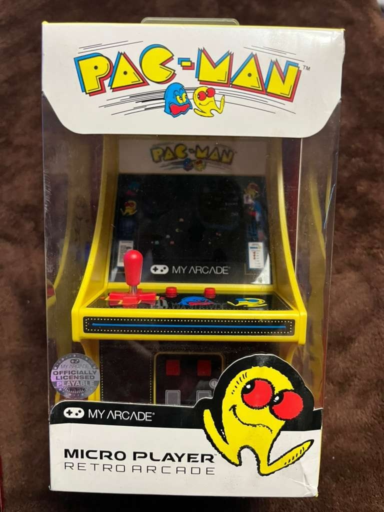 My Arcade Pac-Man DGUNL-3220 Micro Player Retro Arcade Machine -6 Inch Cabinet