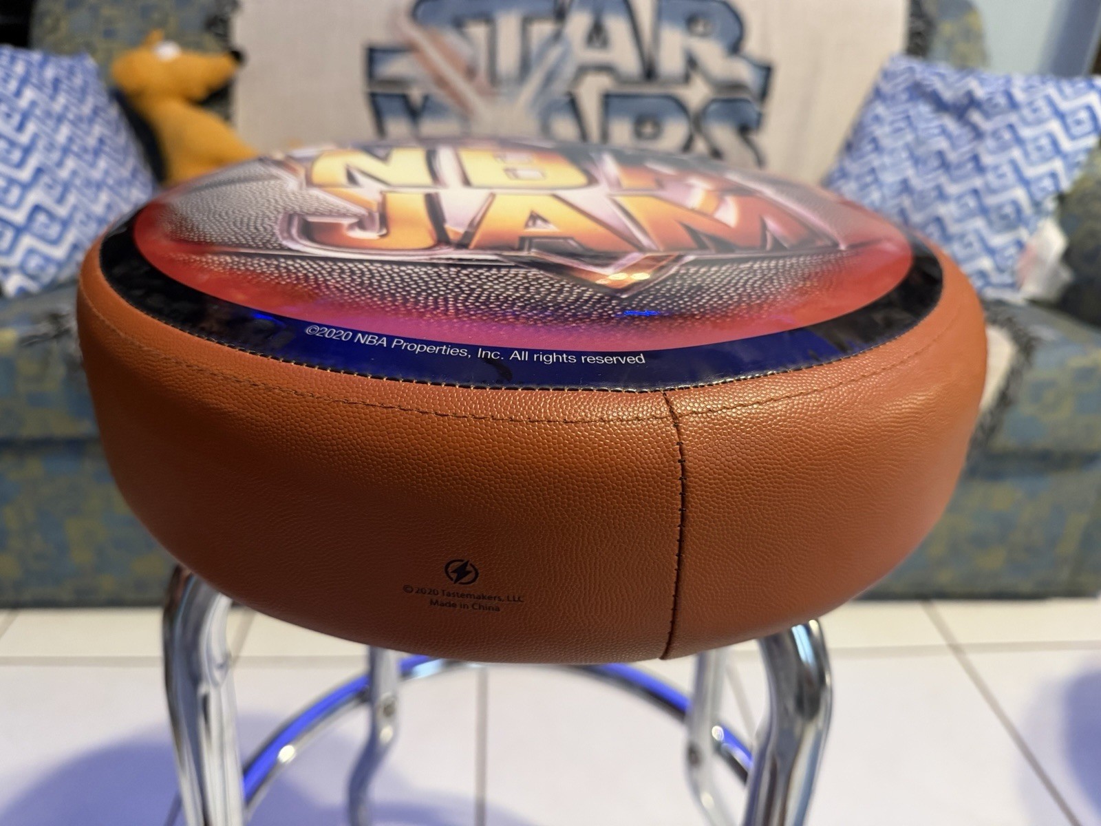 Arcade 1Up NBA Jam Arcade Stool Exclusive And RARE Design