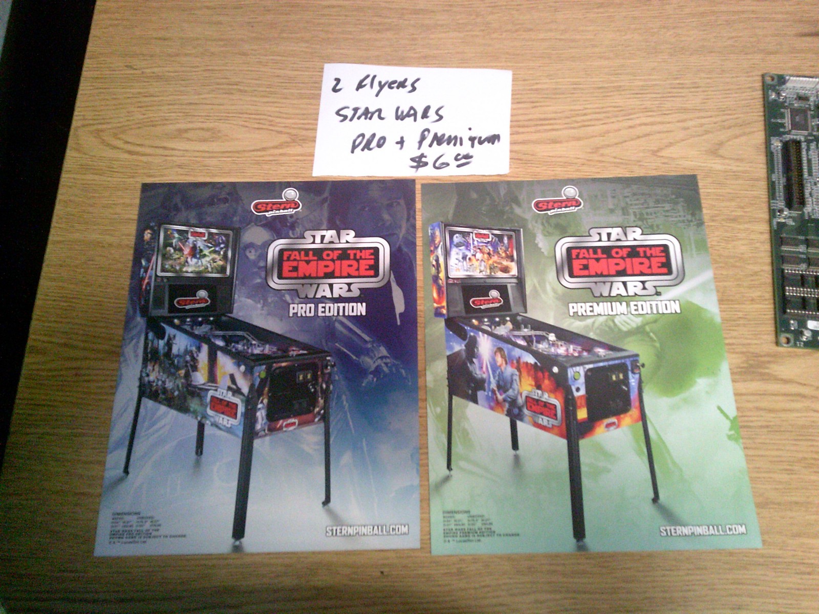 Star Wars Fall of the Empire PRO and PREMIUM Flyers…you Get Two!