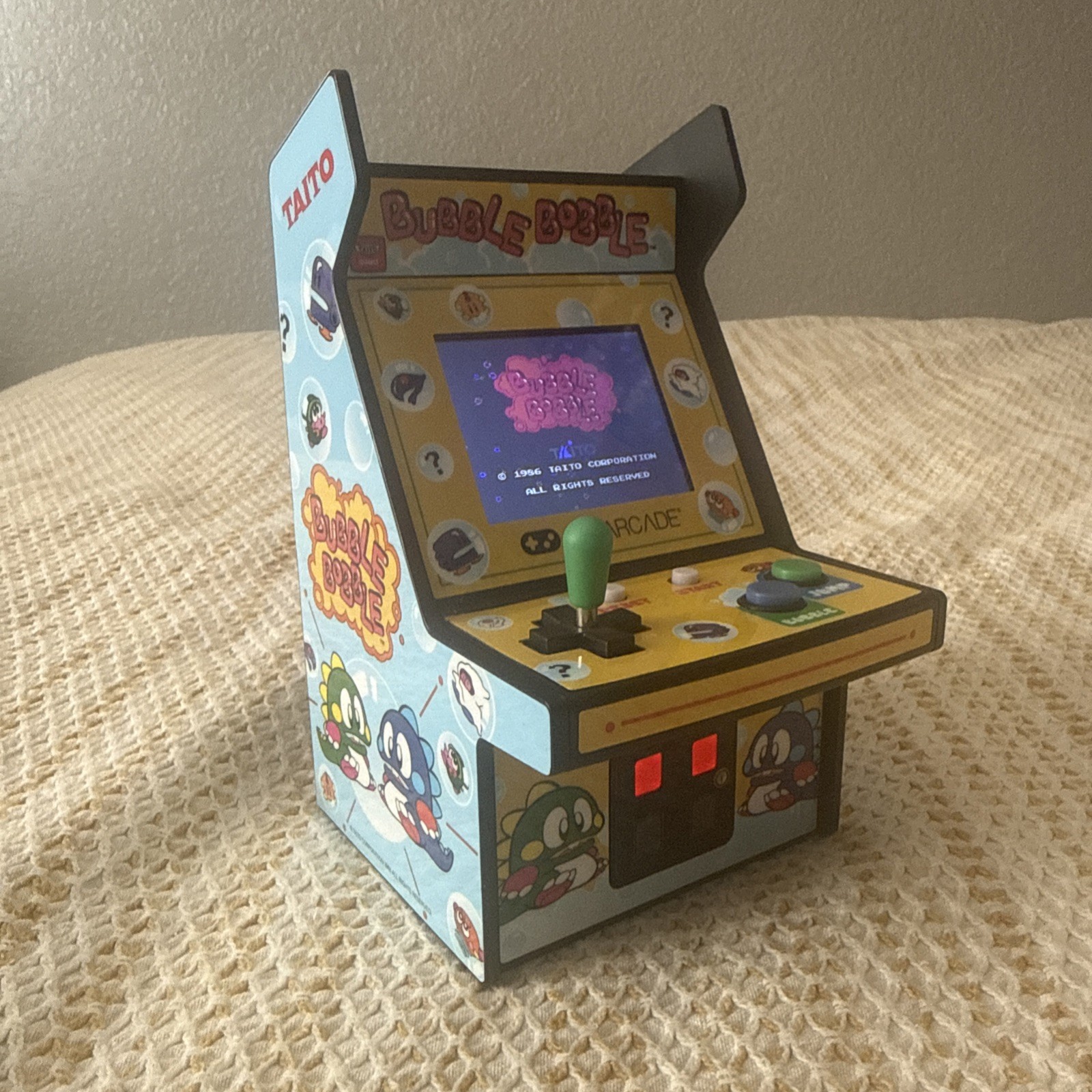 WB My Arcade DGUNL-3241 Bubble Bobble Micro Player Retro Arcade Machine – 6.75″