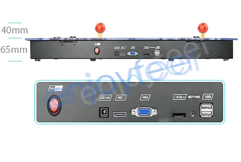 HD26800 Play Box Retro Video Game Double Stick Home Arcade Console